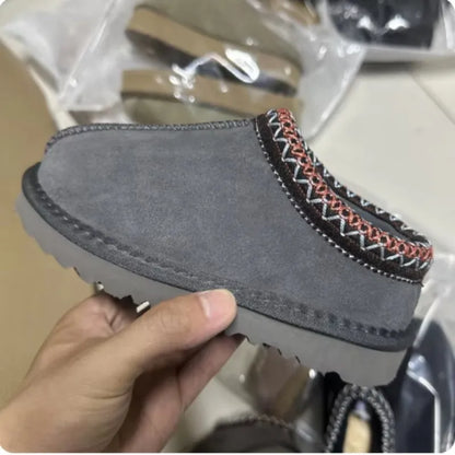Plush-Lined Ankle Boots