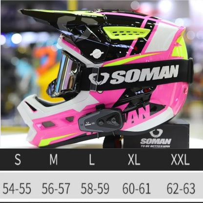 Soman Full-Face ATV Rally Helmet