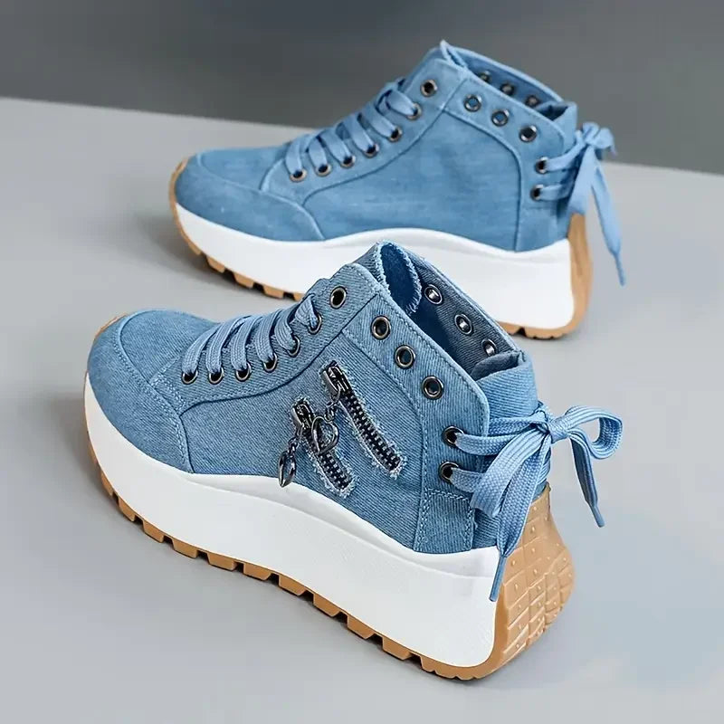 Women’s High-Top Canvas Sneakers