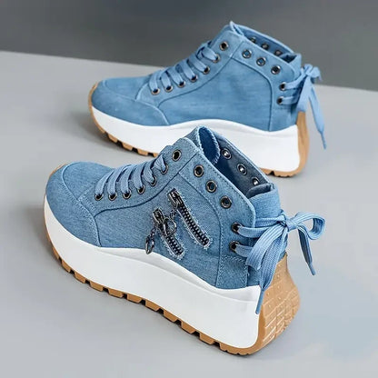 Women’s High-Top Canvas Sneakers