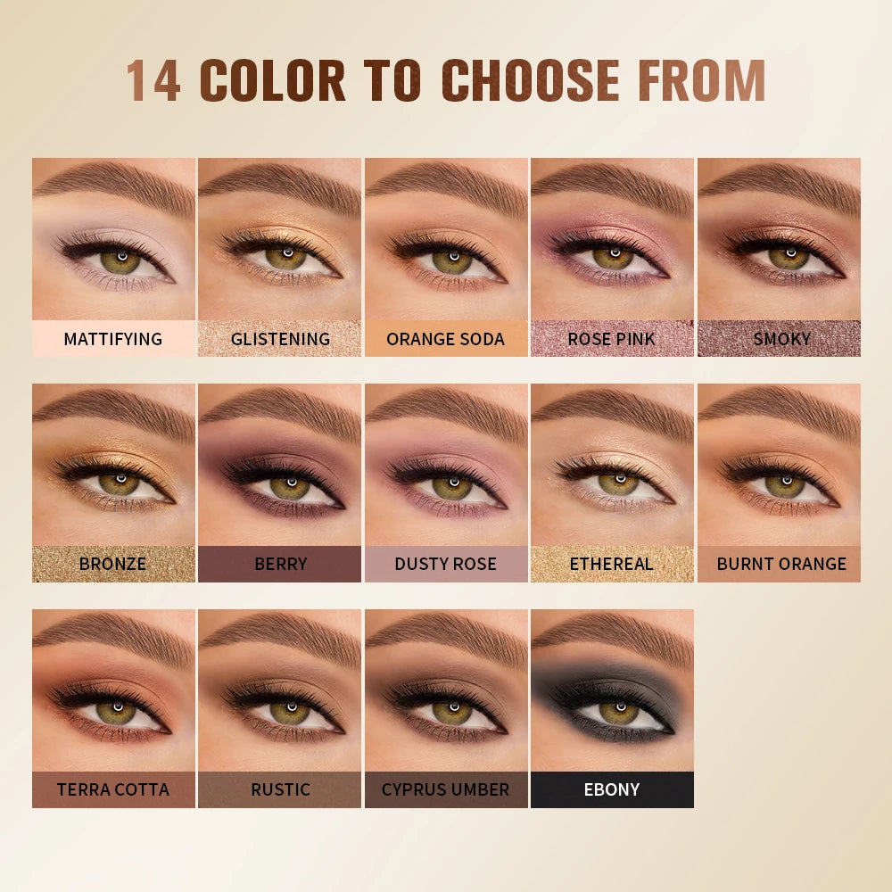 LAKERAIN Soft Glow Eyeshadow Palette