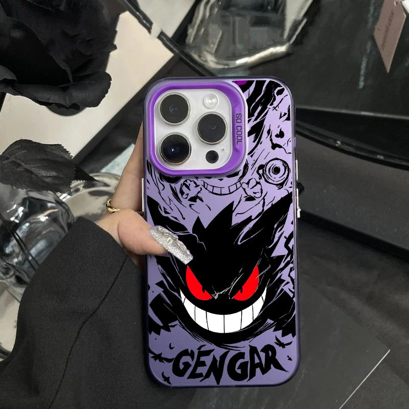 Pokémon Gengar Frosted Case for iPhone 17 Air | 17 Pro Max | 16 Pro Max | 16 Pro | 15 Pro Max | 15 Pro | 14 Plus | 14 Pro | 13 Pro | 12 Mini | 11 Pro Max