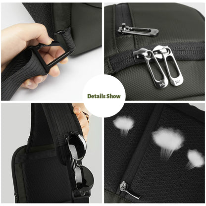 Lightweight Water-Resistant Chest Bag