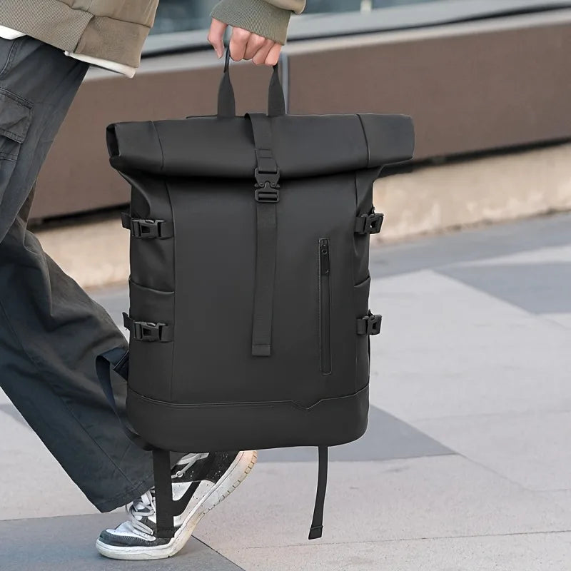 Roll-Top Commuter Backpack
