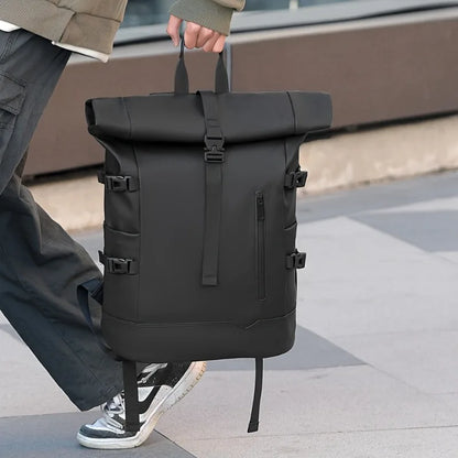 Roll-Top Commuter Backpack