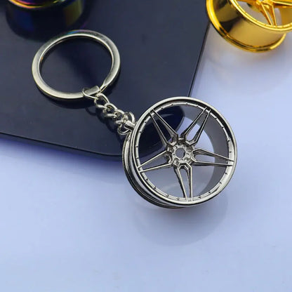 Creative Gear Head Keychain Speed