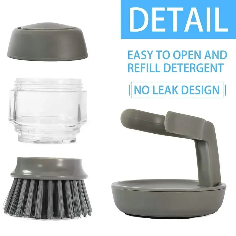 Dishwashing Brush with Dispenser