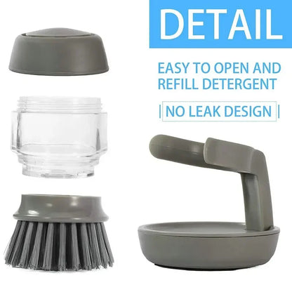 Dishwashing Brush with Dispenser