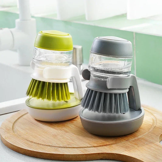 Dishwashing Brush with Dispenser