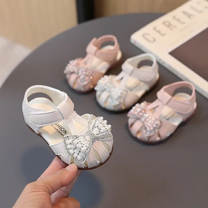 Rhinestone Baby Sandals