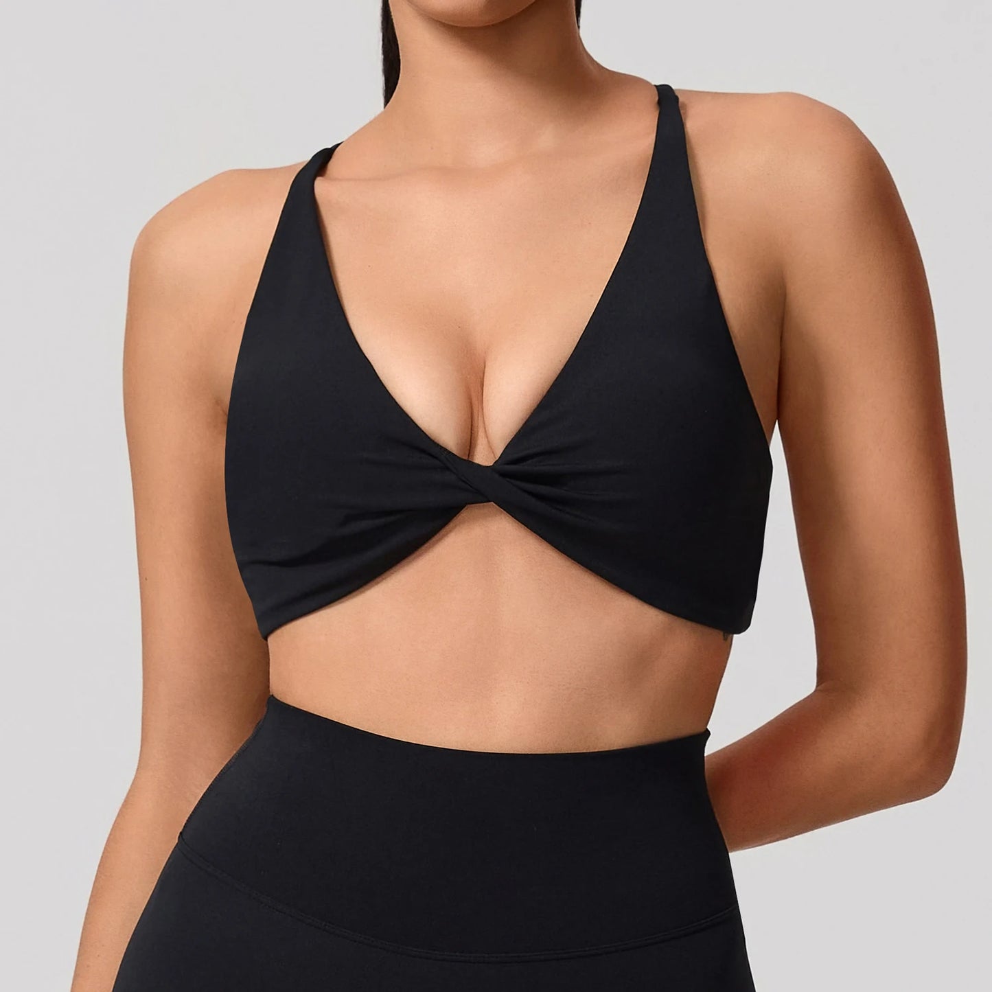 Hearuisavy Cross-Back Push-Up Bra