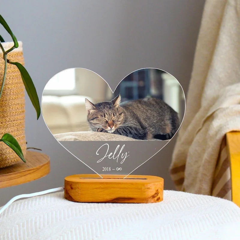 Personalized Heart Pet Frame
