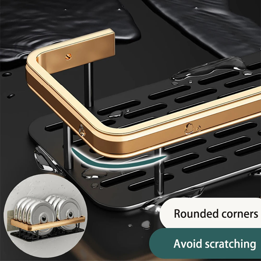 No-Drill Corner Shelf