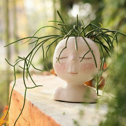 Creative Face Flower Pot