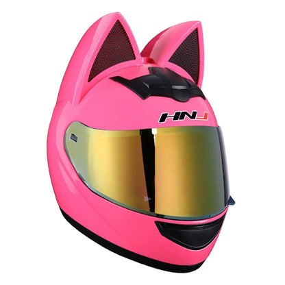 Cat Ear Full-Face Helmet