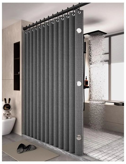 Folding Shower Curtain