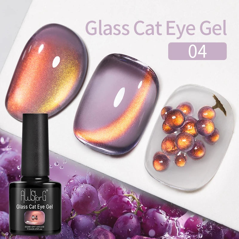 Pink Cat Eye Gel Polish