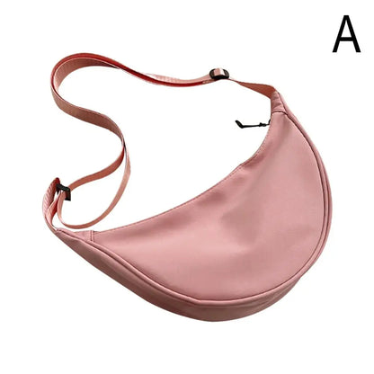 Nylon Dumpling Shoulder Bag