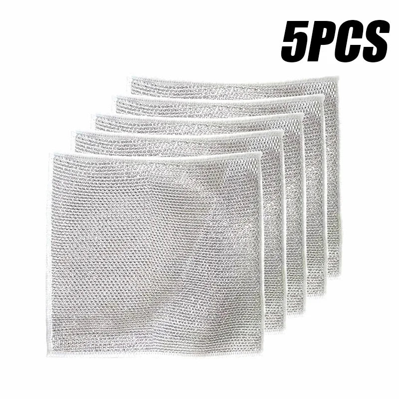 Wire Scrub Dishcloth Set