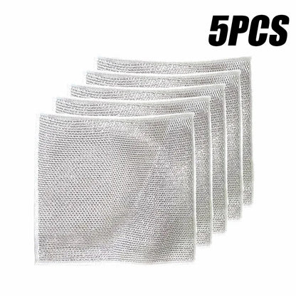Wire Scrub Dishcloth Set