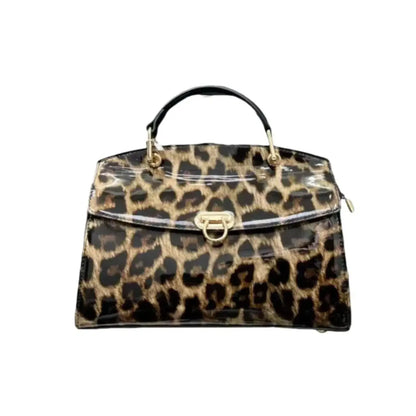 Leopard Print Tote Bag