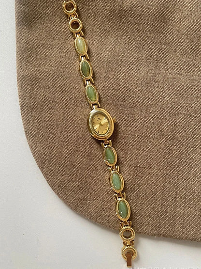 Oval Alloy Watch