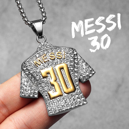 Metal Jersey Stainless Steel Pendant Party