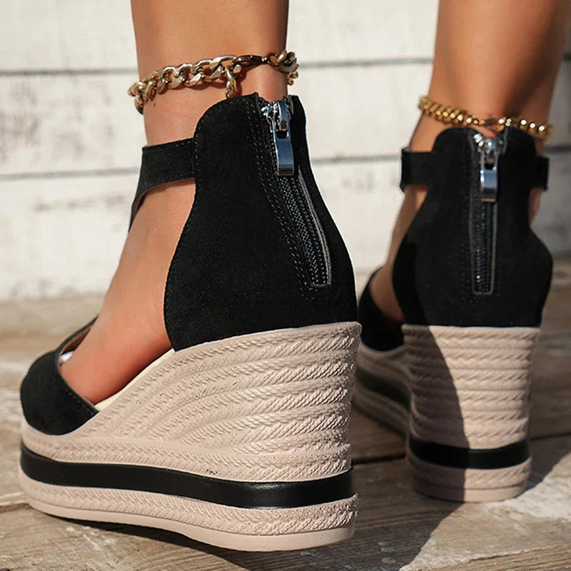 Leisure High Heel Wedges