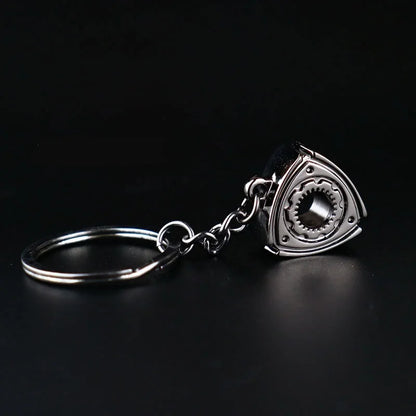 Creative Gear Head Keychain Speed