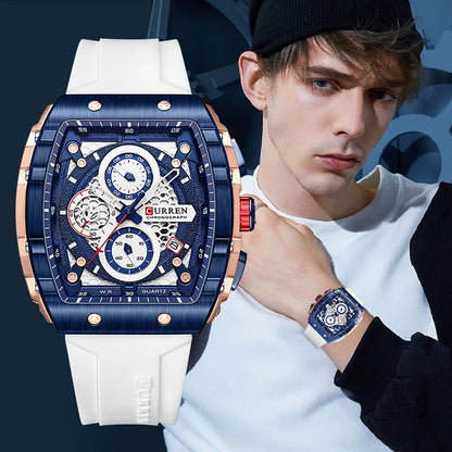 Men’s Luxury Square Quartz Watch