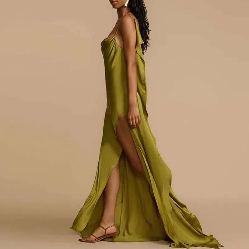 Elegant Spaghetti Dress