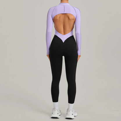 Color Block Jumpsuit