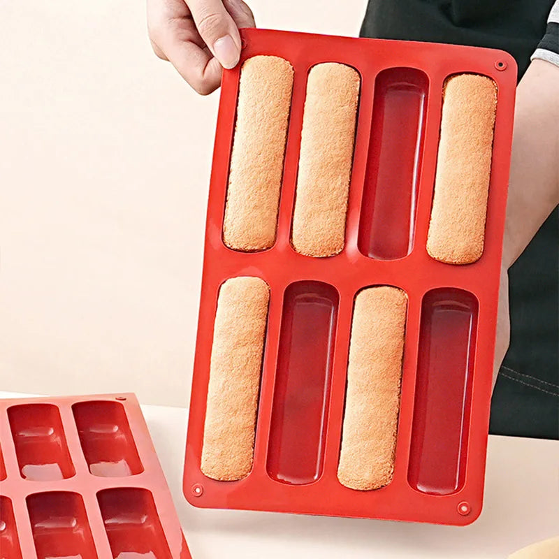 Silicone Baking Mould Cavity Long