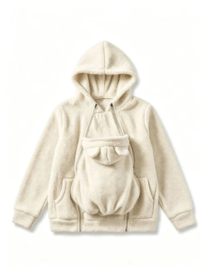 Fleece Zip Hooded Jacket