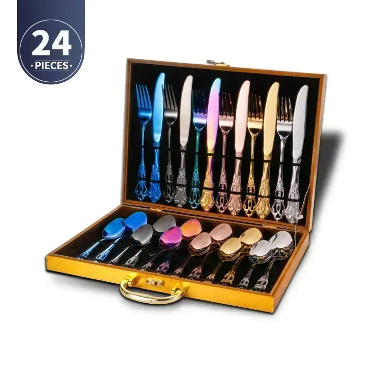 Luxury Gold Cutlery Set