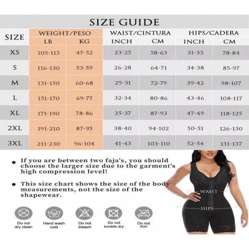 Fajas Colombianas Shapewear Bodysuit