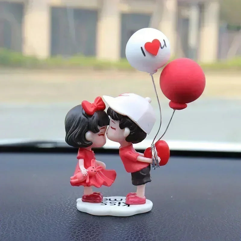 Romantic Couple Dashboard Ornament