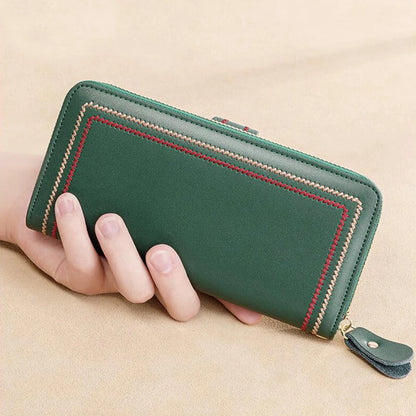 RFID Leather Clutch