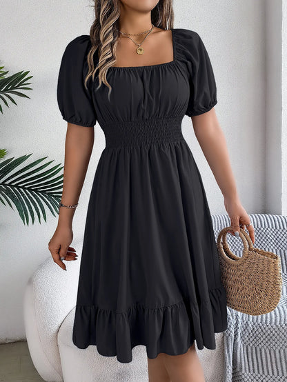 Women's Elegant Ruffle Dress