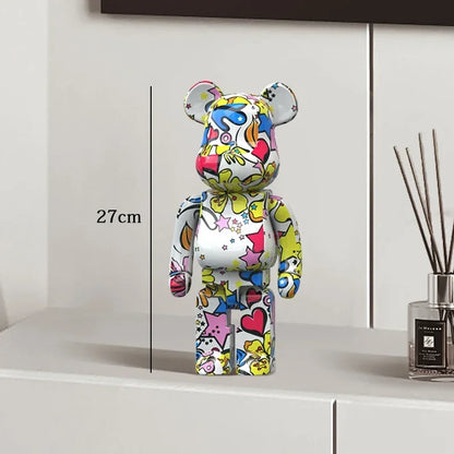 Graffiti Bear Statue