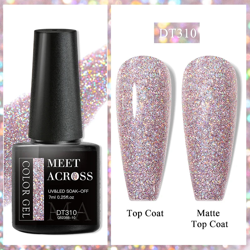 MEET ACROSS Matte Gel Polish