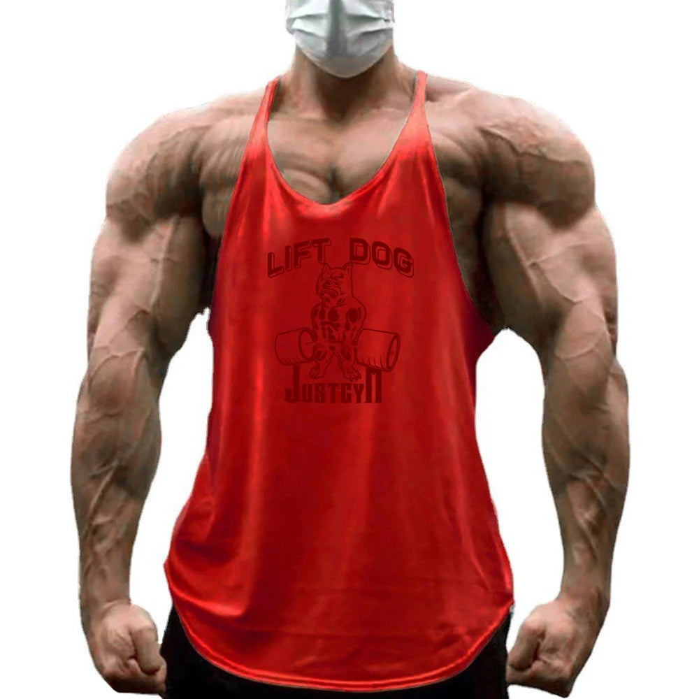 Cotton Stringer Tank Tops Low