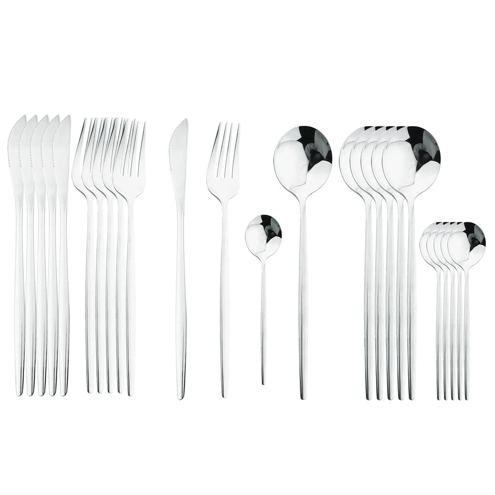 Metal Western Solid Cutlery Set