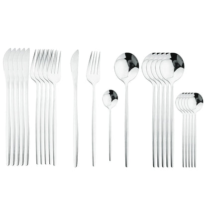 Metal Western Solid Cutlery Set