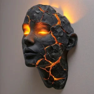 Cracked Soul Wall Light