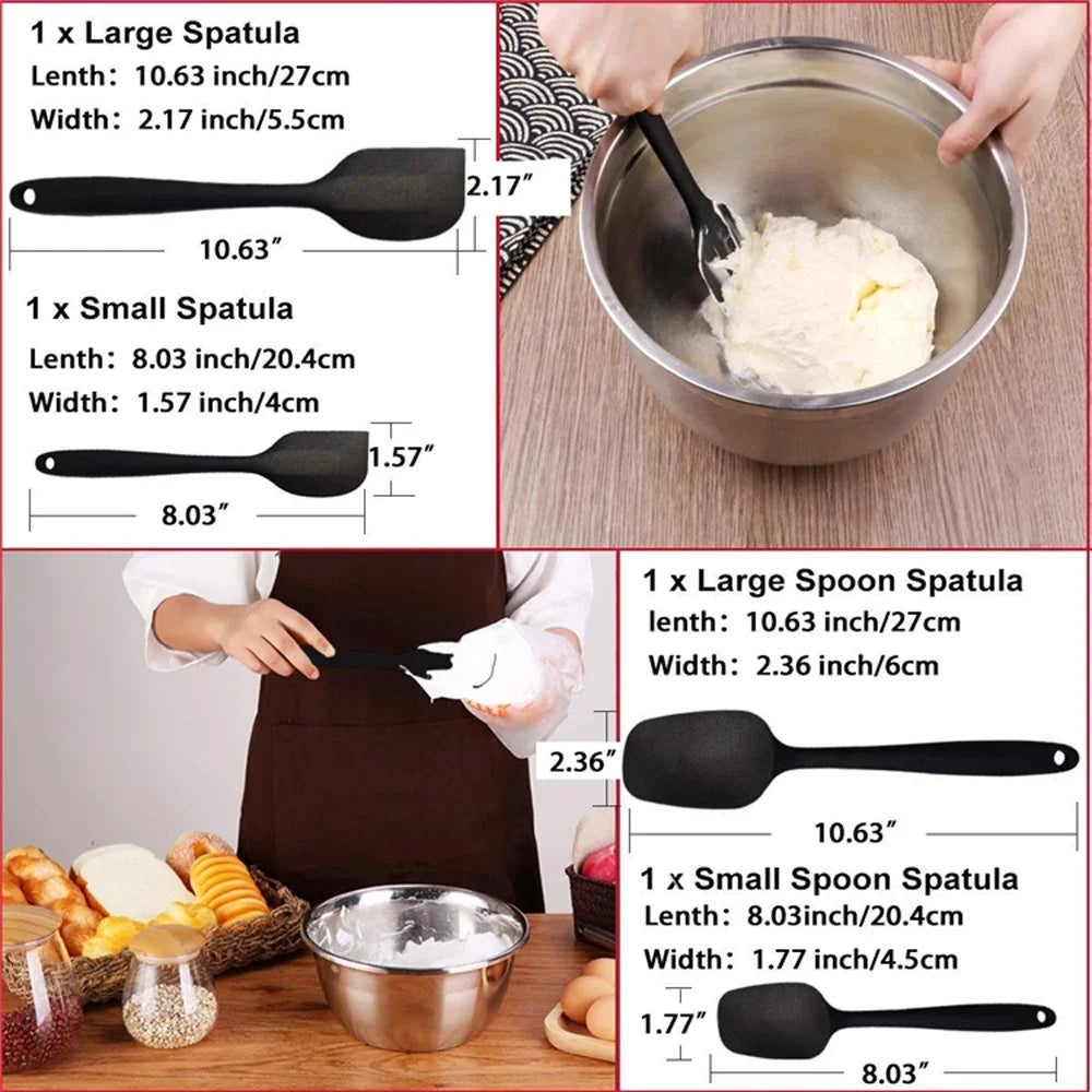 Silicone Spatula Set Food Grade