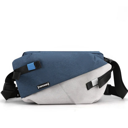 Nylon Patchwork Waist Bag