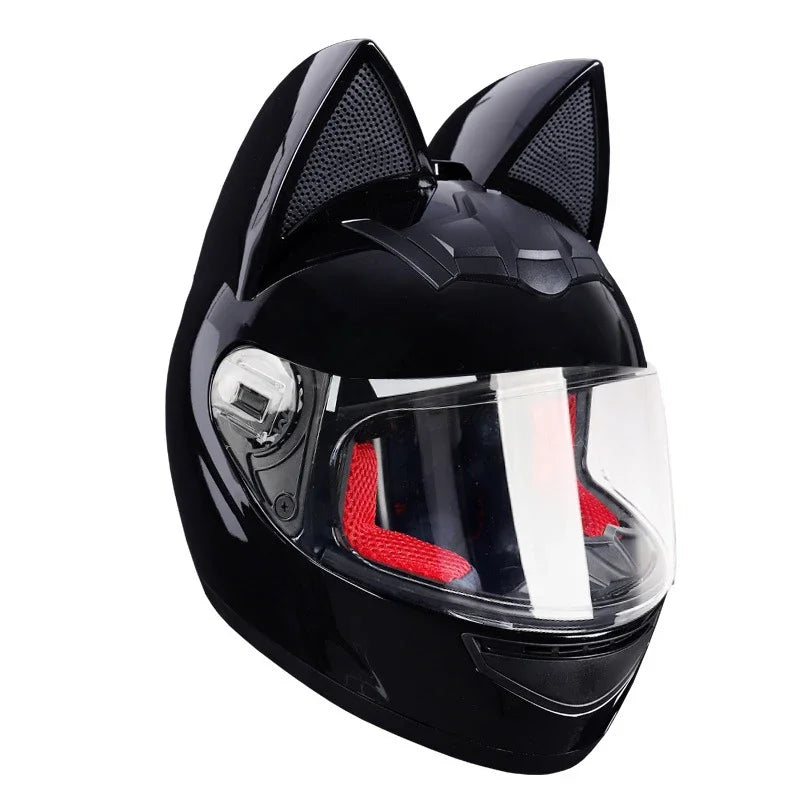 Cat Ear Full-Face Helmet