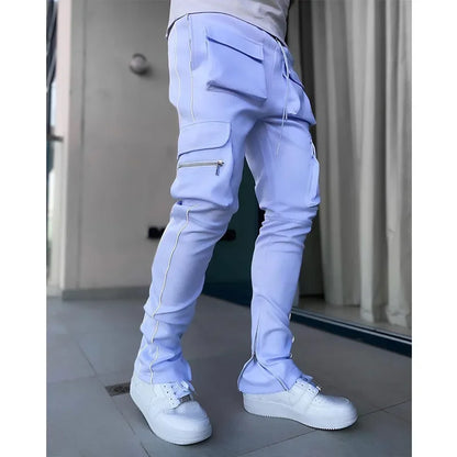 Workwear Elastic Multi Bag Reflective Trouser