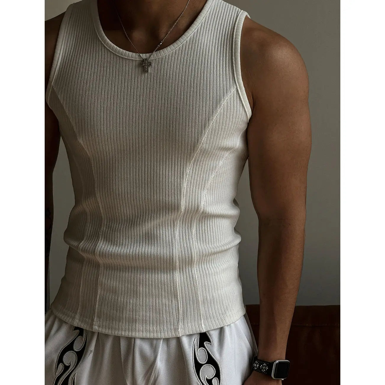 Ribbed Breathable Quick-Dry Tank Top